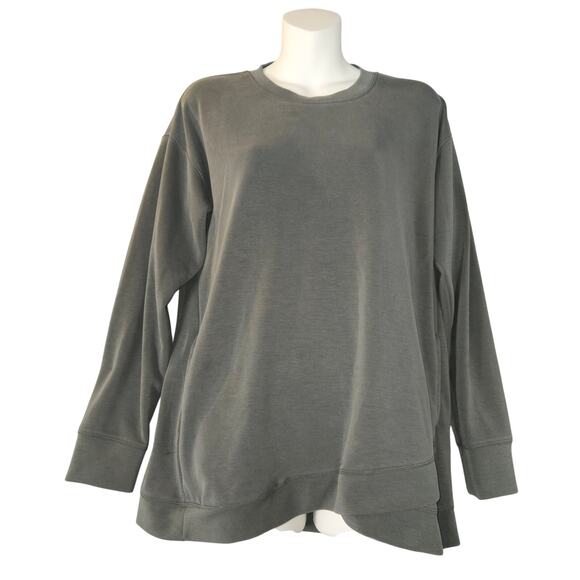 Sage Collective Womens Small Crossover Tunic Modal Green Pockets Outdoors - Picture 1 of 12